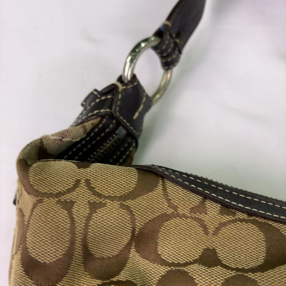 Coach Tan and Brown Hobo Bag - Picture 4 of 5